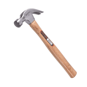 Martillo de Uña 16 Onzas Mango Madera Cabeza Octagonal. TACTIX