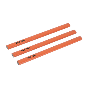 Lápiz para Carpintero de 7" Paquete de 3 Piezas. TACTIX