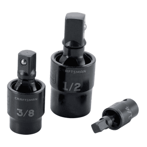 Articulación Universal con Juego P-1/4 P-3/8 P-1/2 de 3 Piezas. CRAFTSMAN - Imagen 1