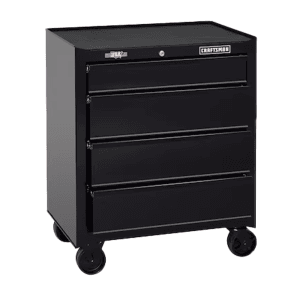 Caja Herramienta de Metal con 4 Gaveta 26" X 18" X 32" Rueda Serie 1,000. CRAFTSMAN