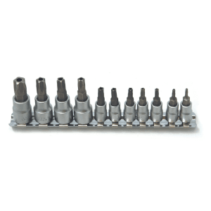 Socket Torx Seguridad TS8 > TS55 con Juego de 11 Piezas. CTA - DREYCO - Imagen 1