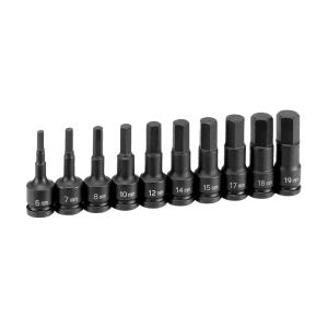 Socket Impacto Allen P-1/2 6MM > 19MM con Juego de 10 Piezas. GREY PNEUMATIC CORP. - Imagen 1