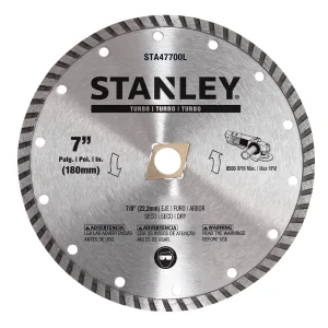 Disco Diamante 7" X 5/8 Turbo. STANLEY