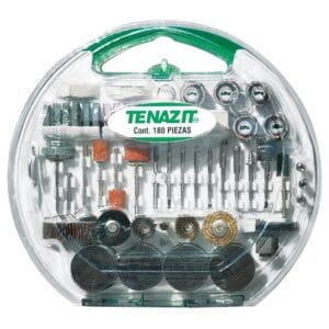 Accesorios para Esmeril De Matriz con Juego de 180 Piezas. AUSTROMEX