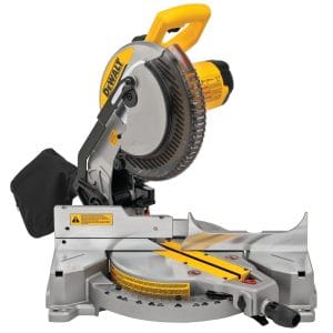 Sierra Ingleteadora de 10" con 5,000 Revoluciones por Minuto de 15 Amperios 120V. DEWALT
