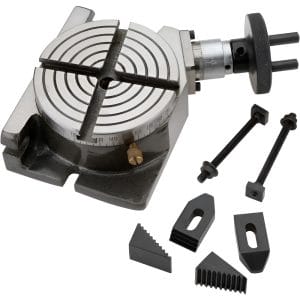 Mesa Rotativa Vertical Horizontal de 4" Diámetro 4 Ranura. SHOP FOX
