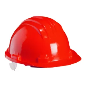 Casco de Seguridad de Color Rojo. CLIMAX