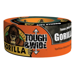 Tape de Ducto Reforzado Negro de 3" X 25 YARDAS X 17MIL. GORILLA GLUE