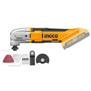 Herramienta Oscilante Inalámbrico 20V Litio-On 5,000-20,000 OPM sin Batería. INGCO
