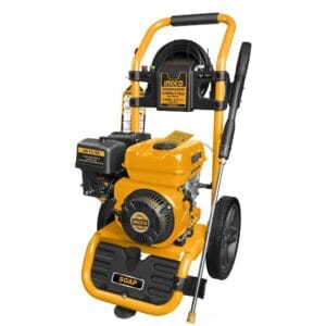 Hidrolavadora a Gasolina 3,100 PSI 2.3 Galones por Minuto 6.0HP 208CC 4 Tiempos. INGCO