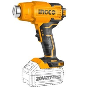 Pistola de Calor Inalámbrica 20V 300-550 Grados Celsius sin Batería. INGCO - Imagen 1