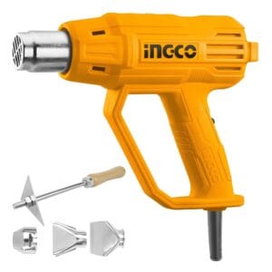 Pistola de Calor 480-560 Grados Celsius 3 Boquilla 2,000W 120V. INGCO