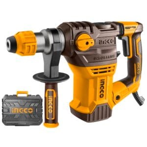 Rotomartillo SDS Plus 3F 1-1/4 5.5J 4,400 Golpes por Minuto 0-850 Revoluciones por Minuto 1,500W 120V. INGCO