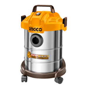 Aspiradora Comercial 3 Galones 12 Litros 1.1HP con Ruedas 120V. INGCO