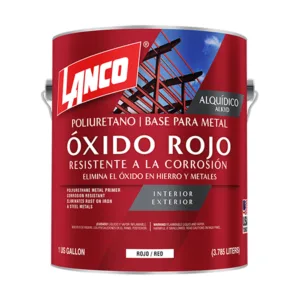 Anticorrosivo Óxido Rojo de 1 Galón. LANCO