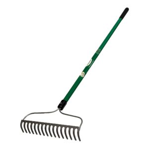 Rastrillo Recto 16 Dientes con Mango 60" de Fibra Vidrio. LANDSCAPERS SELECT - Imagen 1