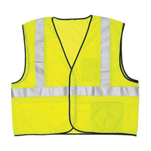 Chaleco de Precaución Color Amarillo Reflectivo Gris XL Tela con Bolsillo Clase 2 HI-VIZ. MSA SAFETY WORKS
