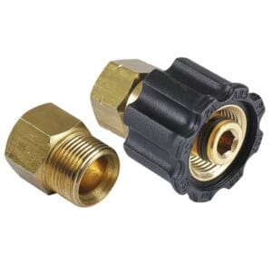 Conector 22MM X 3/8NPTH, Juego De 2 Piezas. MI-T-M CORPORATION