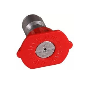 Boquilla Acople Rápido #4 0 Grados Roja Para Hidrolavadora. MI-T-M CORPORATION