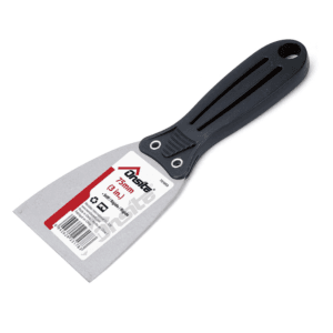 Espátula Rígida de 3" con Mango Plástico Negro. ONSITE
