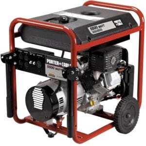 Generador 5,500 Watt 10HP B&S 7 Galones Vangard. PORTER CABLE