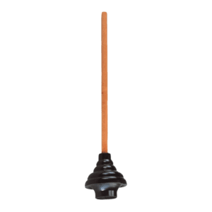 Destapador de Inodoro Caucho Mango Madera Heavy Duty. PROSOURCE