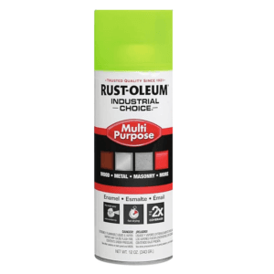 Pintura Spray de 12 Onzas Color Amarillo Fluorescente IC. RUST-OLEUM