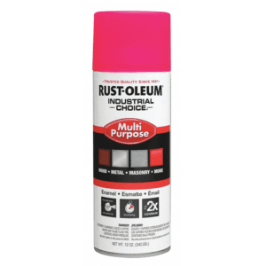 Pintura Spray de 12 Onzas Color Rosado Fluorescente IC. RUST-OLEUM