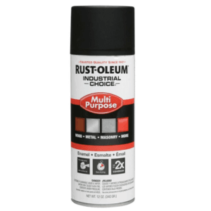 Pintura Spray de 12 Onzas Color Negro Mate IC. RUST-OLEUM