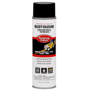 Pintura Spray de 18 Onzas Marcado Invertido Color Negro Mate IC. RUST-OLEUM
