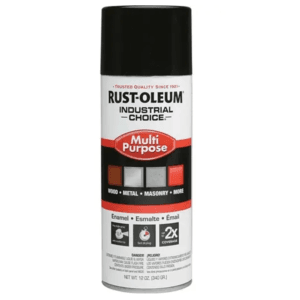 Pintura Spray de 12 Onzas Color Negro Brillante IC. RUST-OLEUM