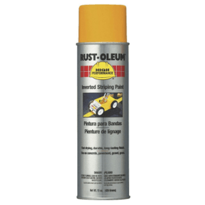 Pintura Spray de 18 Onzas Marcado Invertido Color Amarillo HP. RUST-OLEUM - Imagen 1