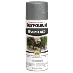 Pintura Spray de 12 Onzas Color Gris Martillada SR. RUST-OLEUM