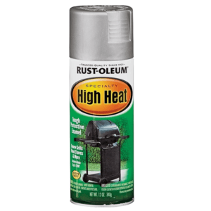 Pintura Spray de 12 Onzas Color Aluminio Alta Temperatura. RUST-OLEUM - Imagen 1