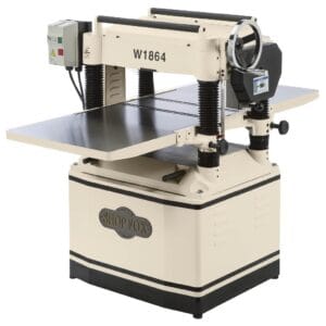 Cepilladora 20" 5HP 220V 1PH 5000 Revoluciones Por Minuto 2 Velocidades de Avance. SHOP FOX