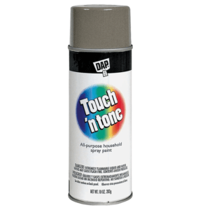 Pintura Spray de 10 Onzas Base Color Gris Mate Primero. TOUCH N TONE - Imagen 1