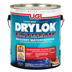 Impermeabilizador Drylock para Mampostería Blanco de 1 Galón. UNITED GILSONITE - Imagen 1