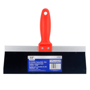 Espátula para Gypsum de 12" Acero Mango Nylon Color Rojo. VULCAN