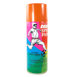 Pintura Spray de 10 Onzas Color Naranja. ABRO - Imagen 1