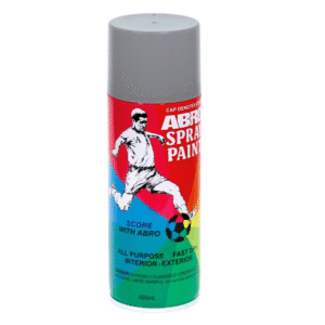 Pintura Spray de 10 Onzas Color Gris. ABRO - Imagen 1