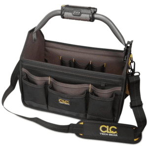 Bolsa de Herramientas de Lona de 11-1/2 X 8-1/2 22, Bolsa Abierta con Luz Led. CUSTOM LEATHER CRAFT - Imagen 1