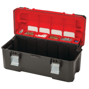 Caja de Herramientas Plástica de 26" X 10-3/4 X 11-3/4 con Mango Aluminio. CRAFTSMAN - Imagen 3
