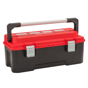 Caja de Herramientas Plástica de 26" X 10-3/4 X 11-3/4 con Mango Aluminio. CRAFTSMAN