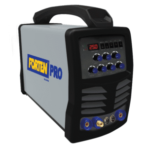 Maquina Soldar Inverter Pro 3 En 1 Electrodo Revest SMAW DC TIG Alta Frecuencia Aluminio 250A AC/DC 120/220V 1PH 60HZ. FORTEN