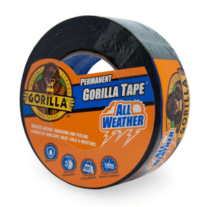 Tape Ducto Reforzado Negro 1.88" X 25 YDS X 34 MM. GORILLA GLUE