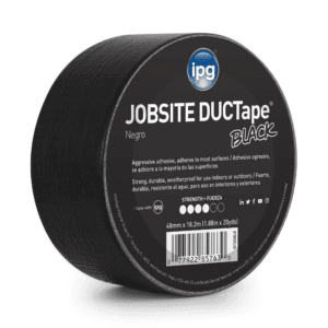 Tape Ducto Negro 1-7/8 X 20 Yardas. INTERTAPE POLYMER