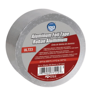 Tape Aluminio 2" X 30 Yardas X 1.5 MM. INTERTAPE POLYMER - Imagen 1
