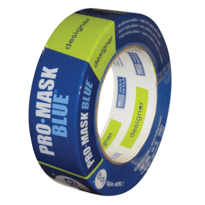 Masking Tape Azul 1.41" X 60 YDS X 5.8 MM. INTERTAPE POLYMER - Imagen 1
