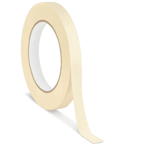 Masking Tape Crema 1/2 X 25 YDS X 5.3 MM. MASKING TAPE