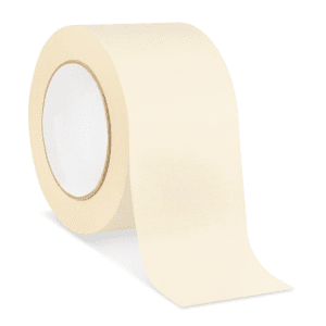 Masking Tape Crema 3" X 25 YDS X 5.3 MM. MASKING TAPE